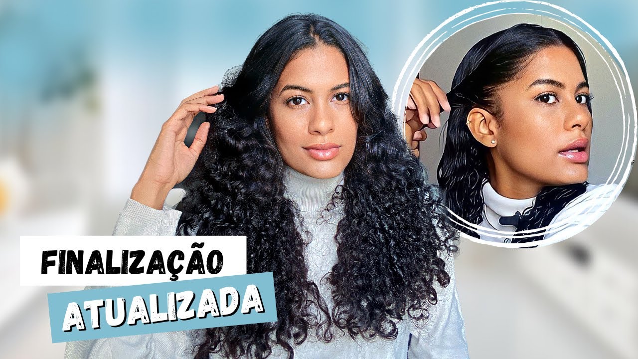 finalizando meu cabelo cacheado: atualizado | finishing my curly hair: updated