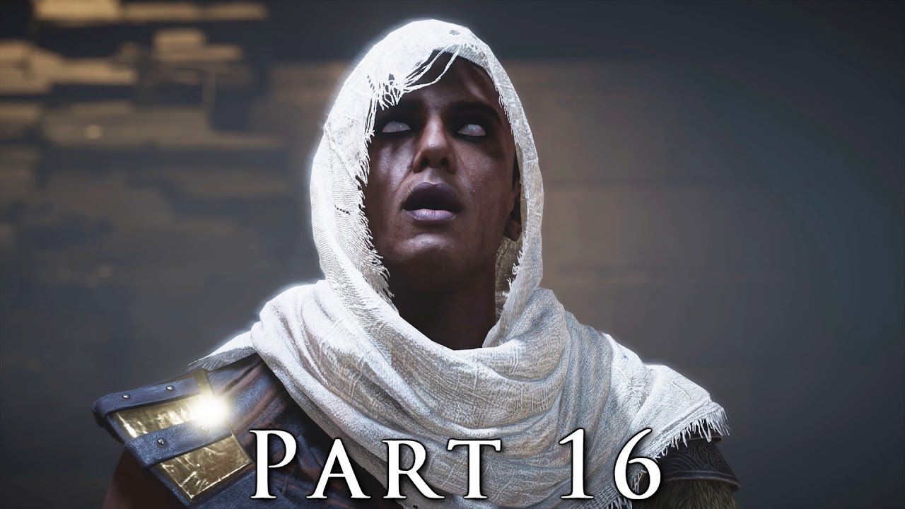 ASSASSIN'S CREED ORIGINS Walkthrough Gameplay Part 16 - Lizard's Mask (AC Origins)