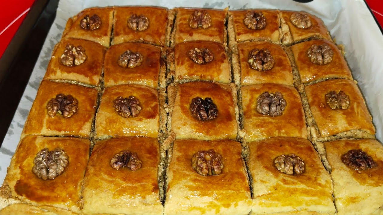 Пахлава. Ең оңай дайындалатын рецепт😋. Пахлава рецепт қазақша.