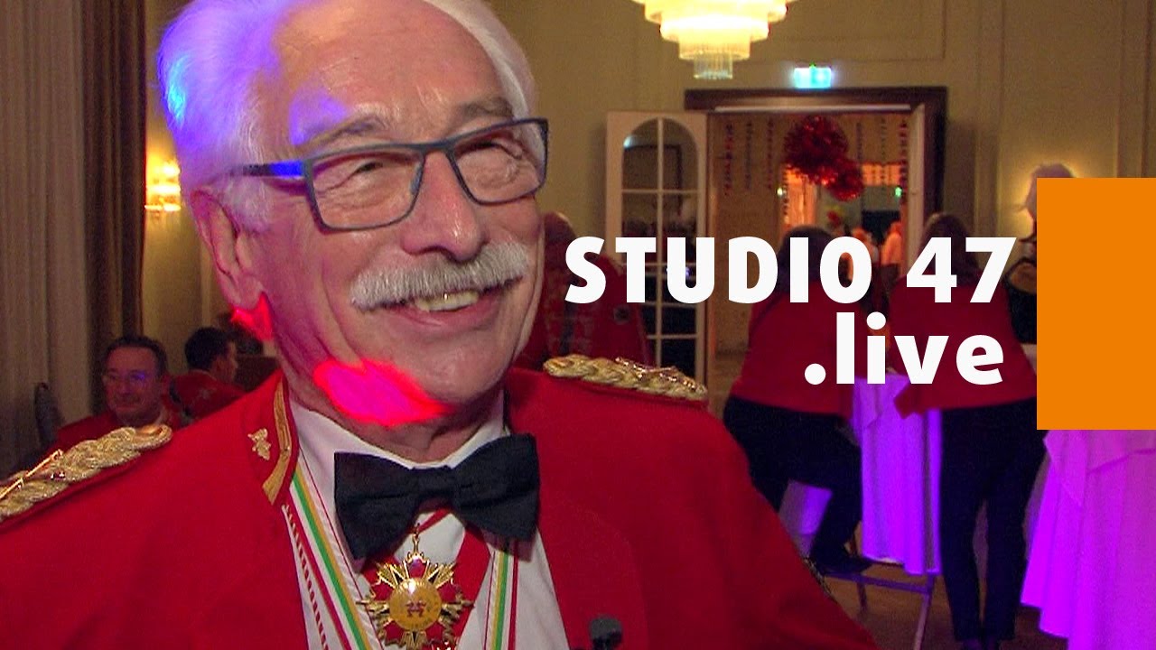STUDIO 47 .live | SITZUNGSPRÄSIDENT & EHRENRATSMITGLIED BERND JÄGERS DER KG ROTE FUNKEN DUISBURG