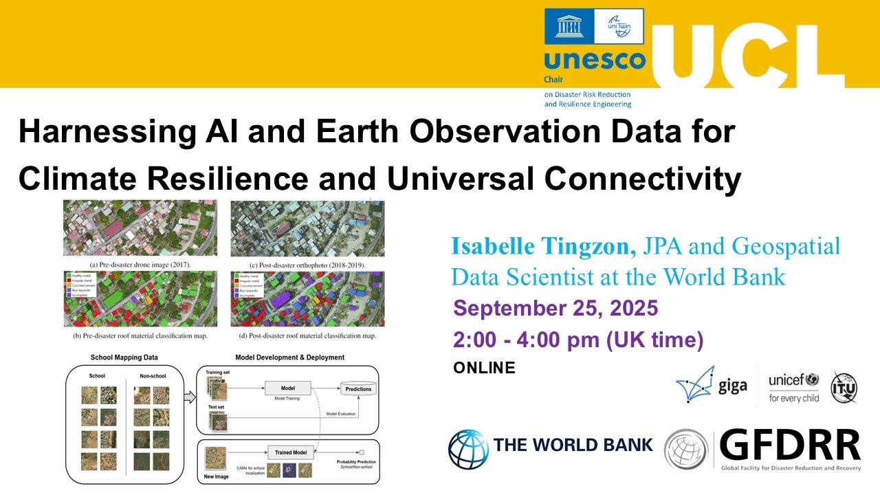 Harnessing AI and Earth Observation Data for Climate Resilience and Universal Connectivity
