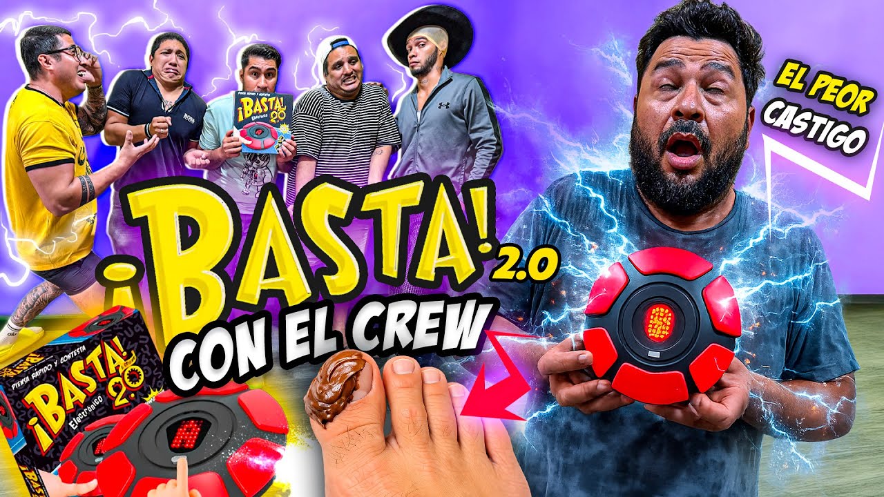 🔥BASTA 2.0 CON EL CREW RETOJORJAIS 🔥| Recibe 🤮EL PEOR CASTIGO 🦶