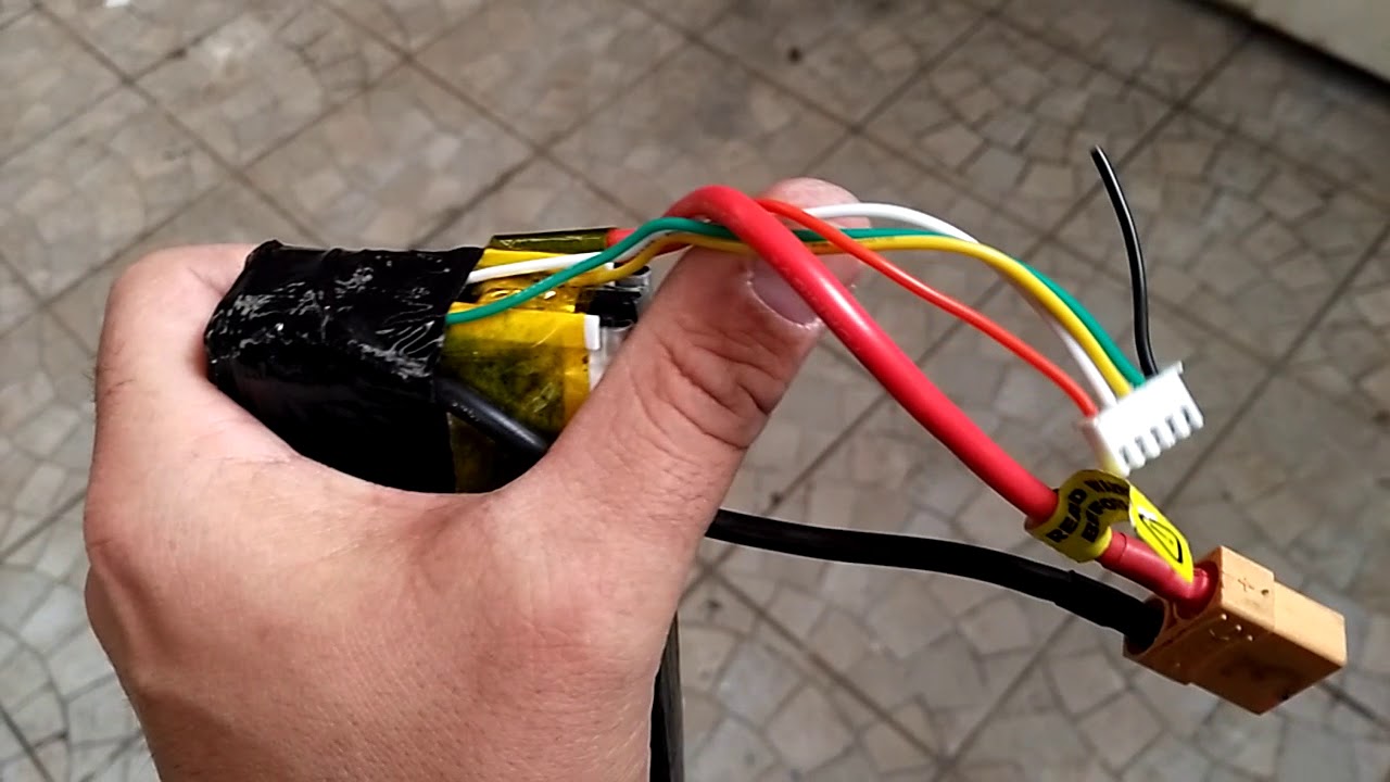 Lipo 4s HS convertie en lipo 3s