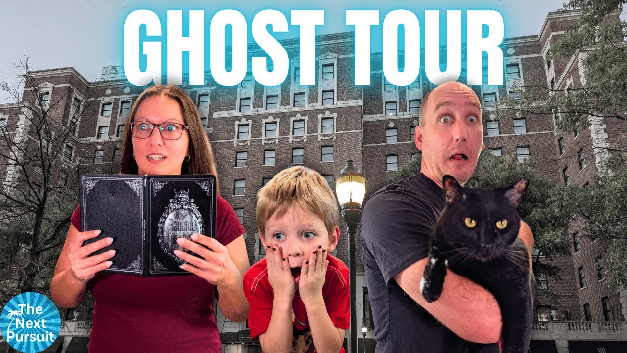 Ghost Tour at Chattanooga's 1920s themed Read House Hotel! 👻Is it a haunted hotel? For Spooky Season