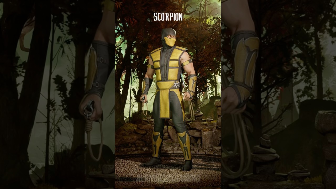 Mortal Kombat 1 All UMK3 Ninja Skins #mortalkombat #mortalkombat1 #mk1