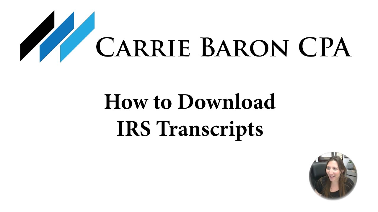 How to Download Tax Records and Transcripts from IRS.GOV