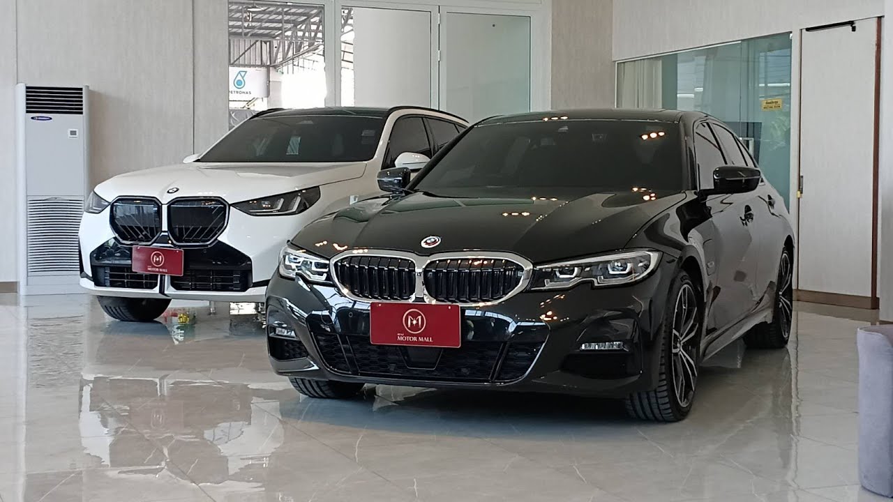 ทั้งซีดานปลั๊กอินตัวแรง 330e M Sport ปี 23 และ SUV ดีเซลตัวท็อป X3 20d xDrive M Sport Pro ปี 25