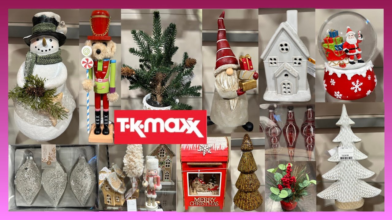 TK MAXX 🎄🎄WEIHNACHTSDEKORATIONEN 2024🎄🎄