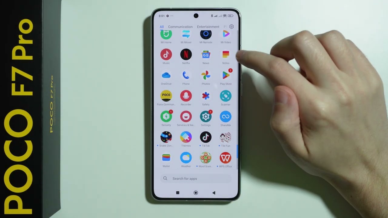 POCO F7 Pro: как отключить рекламу