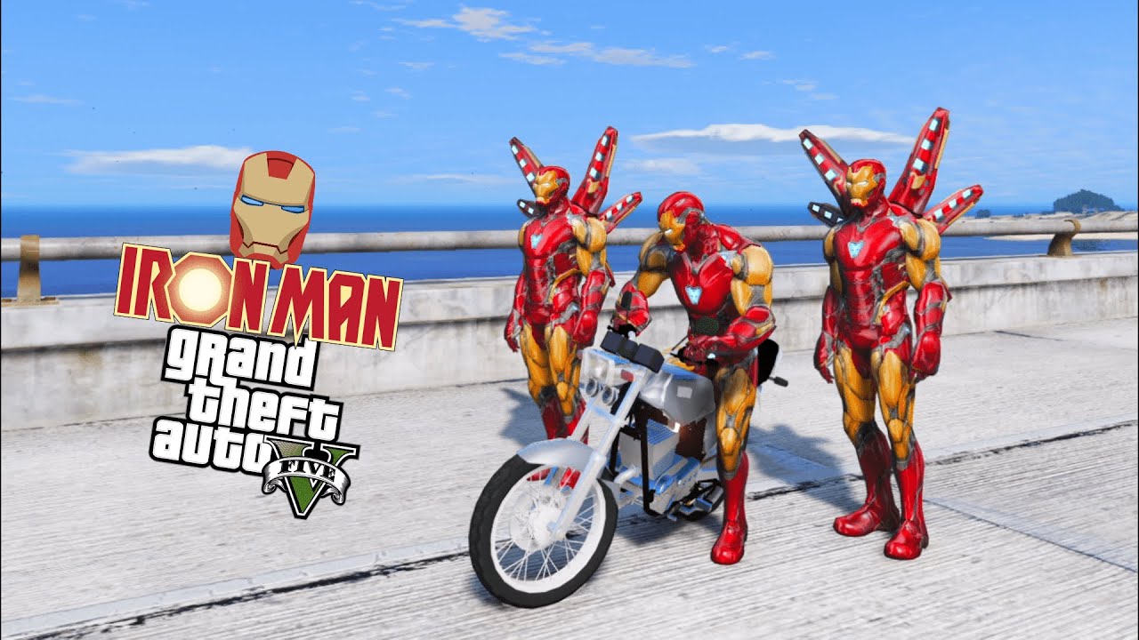 IRON MAN DI GTA 5 - GTA 5 MOD