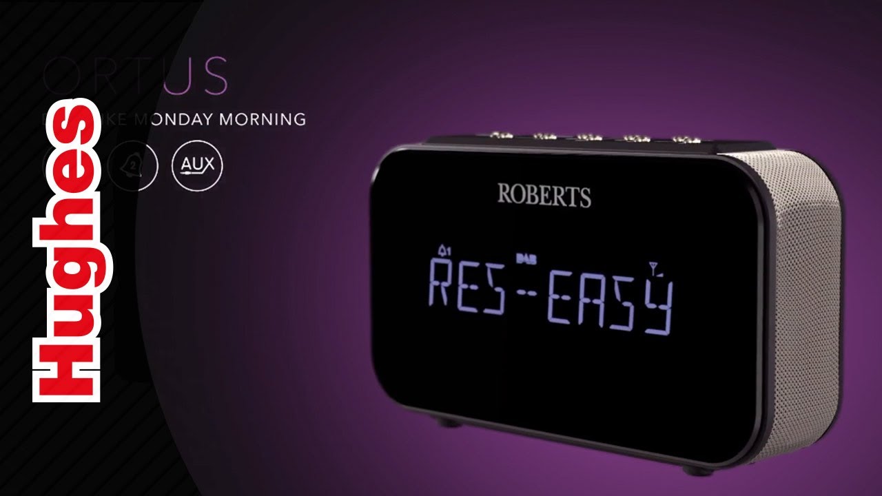 Roberts Ortus 1 DAB+/FM Alarm Clock Radio
