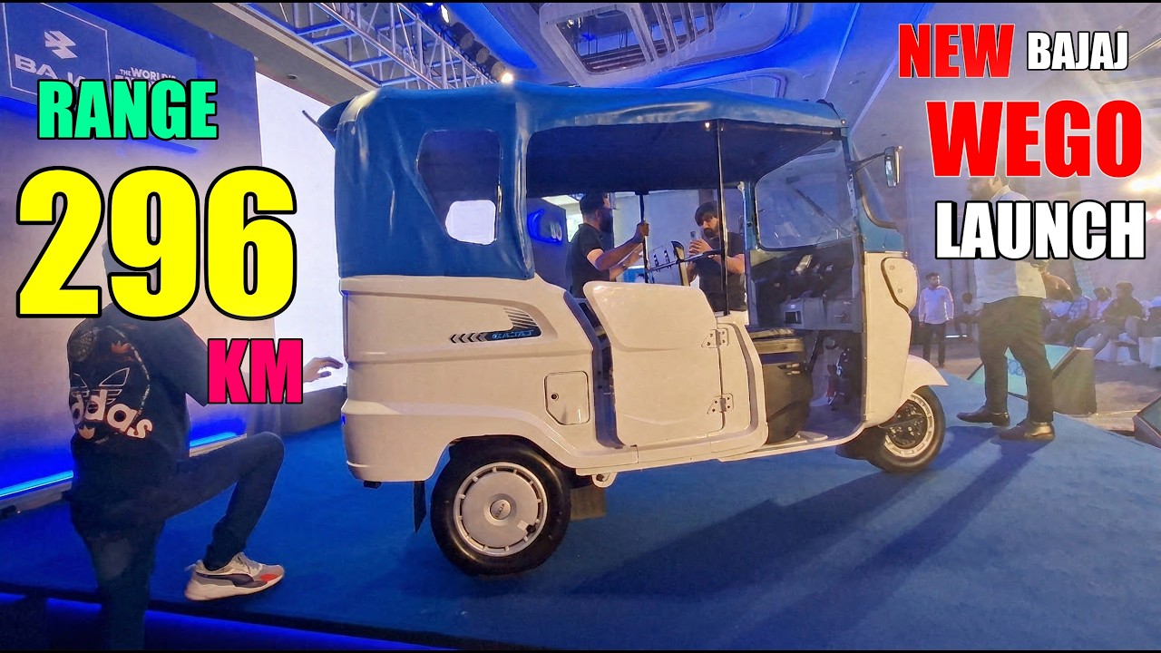NEW BAJAJ WEGO Electric Three Wheeler Launch 2026
