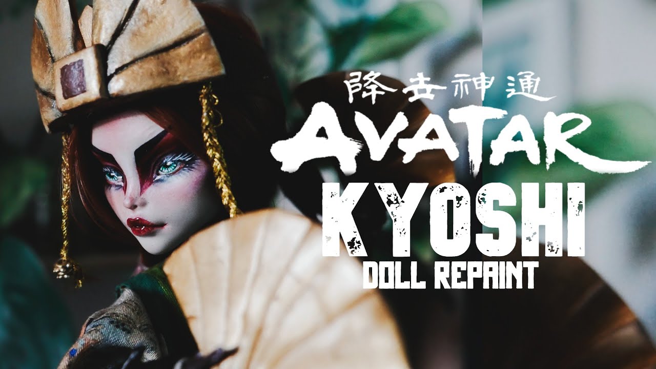 AVATAR KYOSHI | Last Airbender Doll Custom | Monster high OOAK | etellan