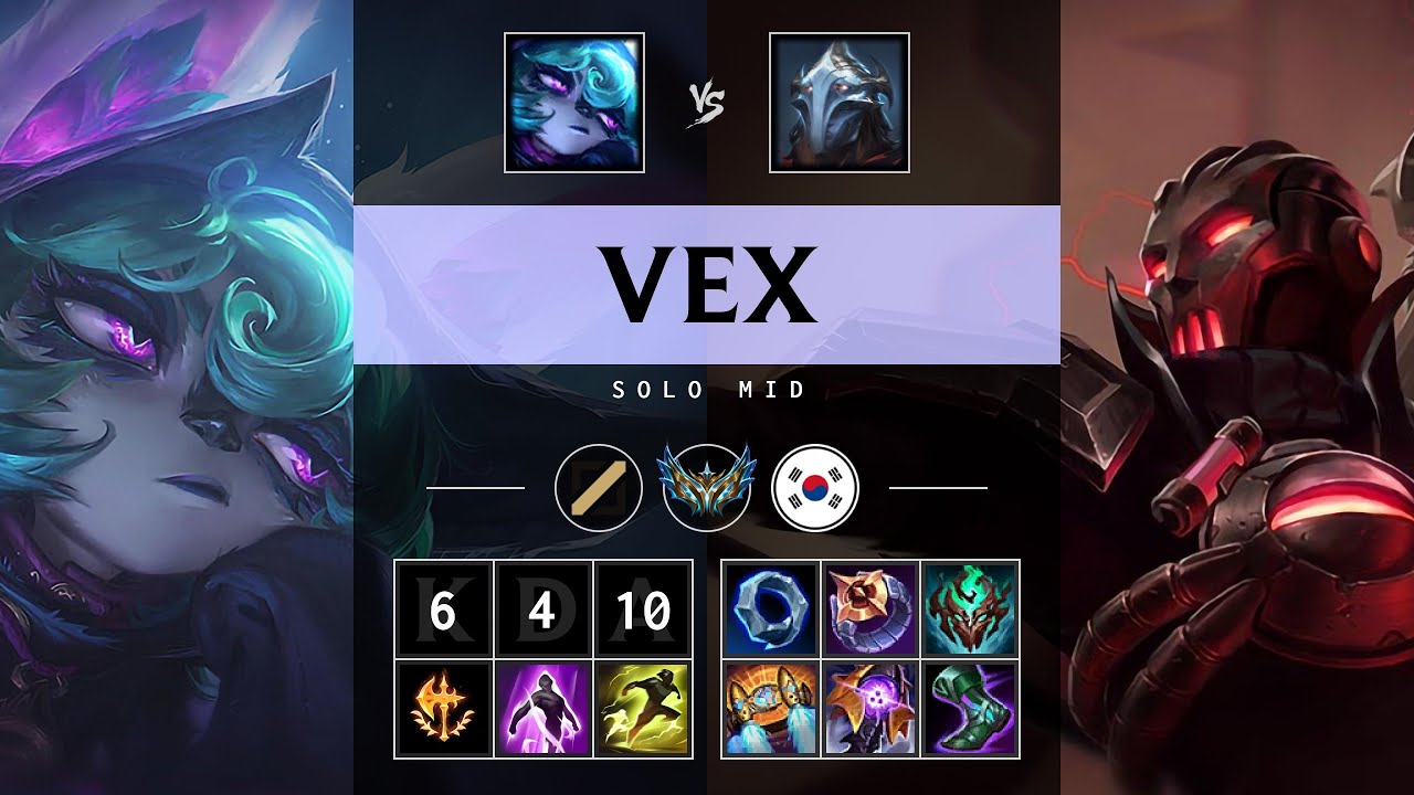 Vex Mid vs Viktor - KR Challenger Patch 25.13