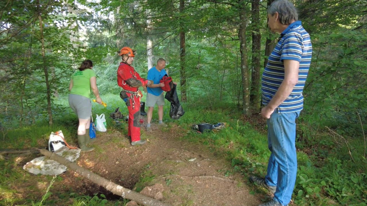 Pečkajevo brezno na Kalcah
