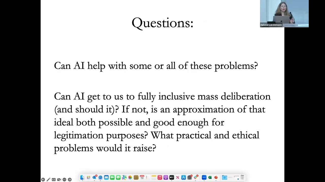 Hélène Landemore: Can AI Bring Deliberation to the Masses?