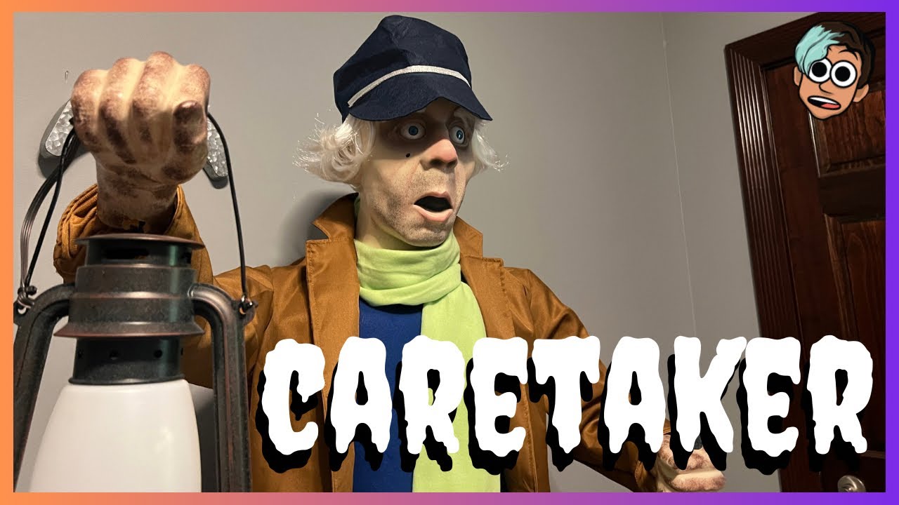 👻Lowes Haunted Mansion Caretaker - Unboxing/Setup!🎃