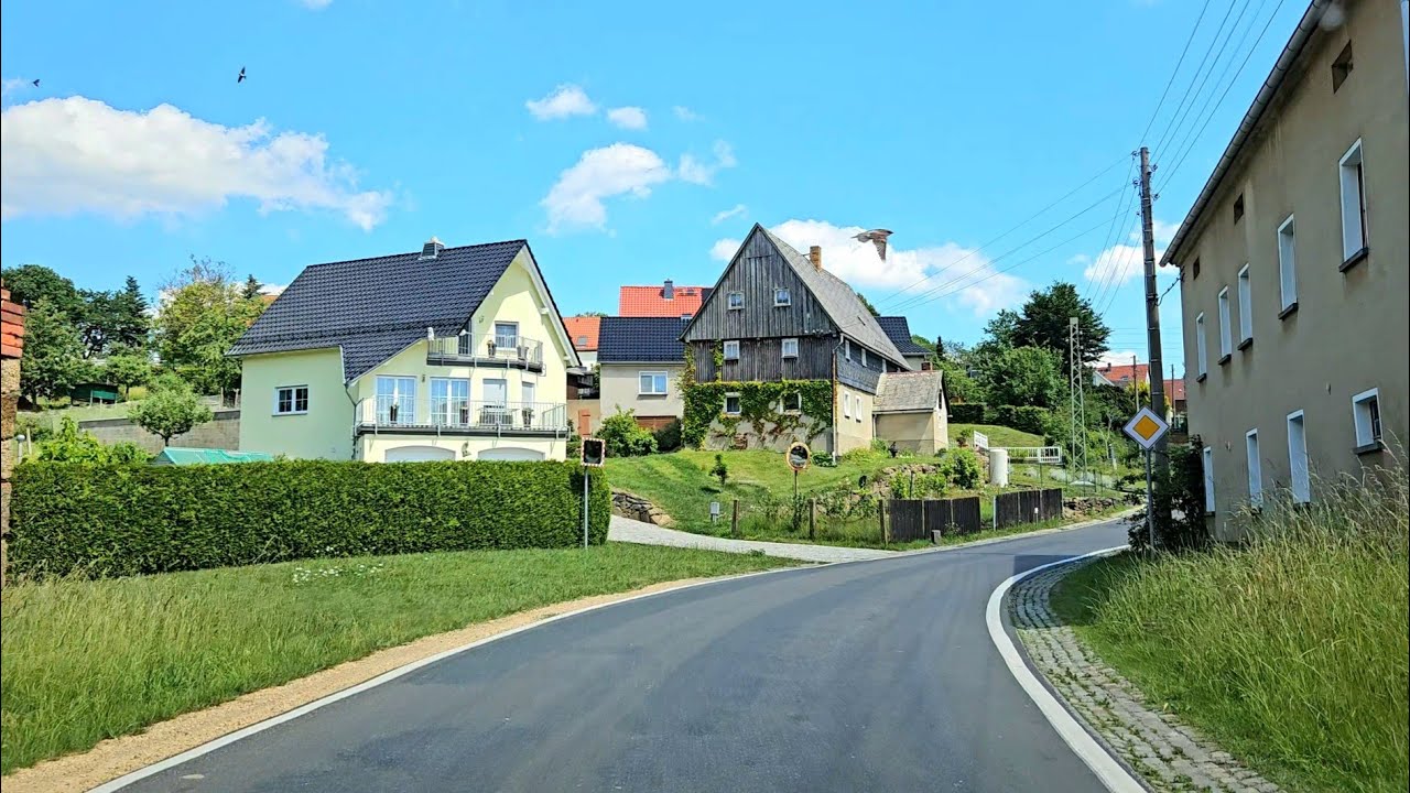 4K Driving in Germany 🇩🇪  | Hochkirch |  One Of The Most Beautiful Village in Germany | 4k60fps