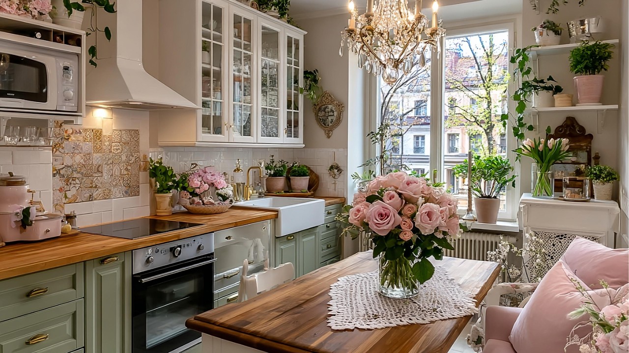 💖 2026’s Sweet Kitchens: Romantic Color Palettes for Small Spaces