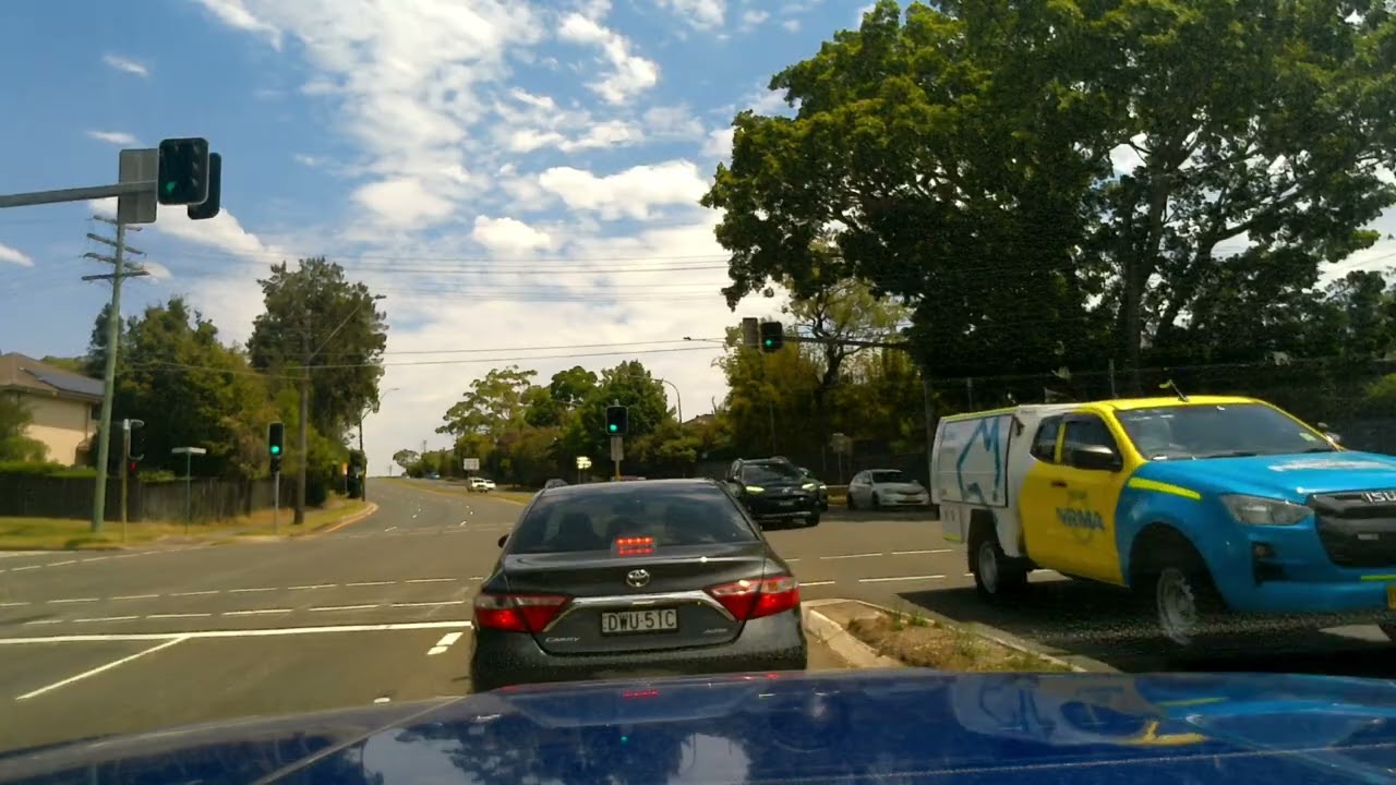 Driving Around Sydney in 43°C Heat 😰 Gladesville & Ryde 43min Run Around Driving