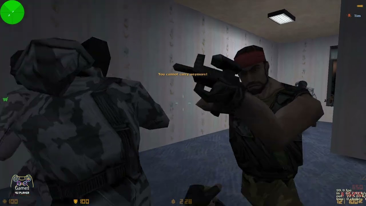 Counter Strike 1.6 cs_rainy_estate – Rainy Night Hostage Defense Part 84 (PC)
