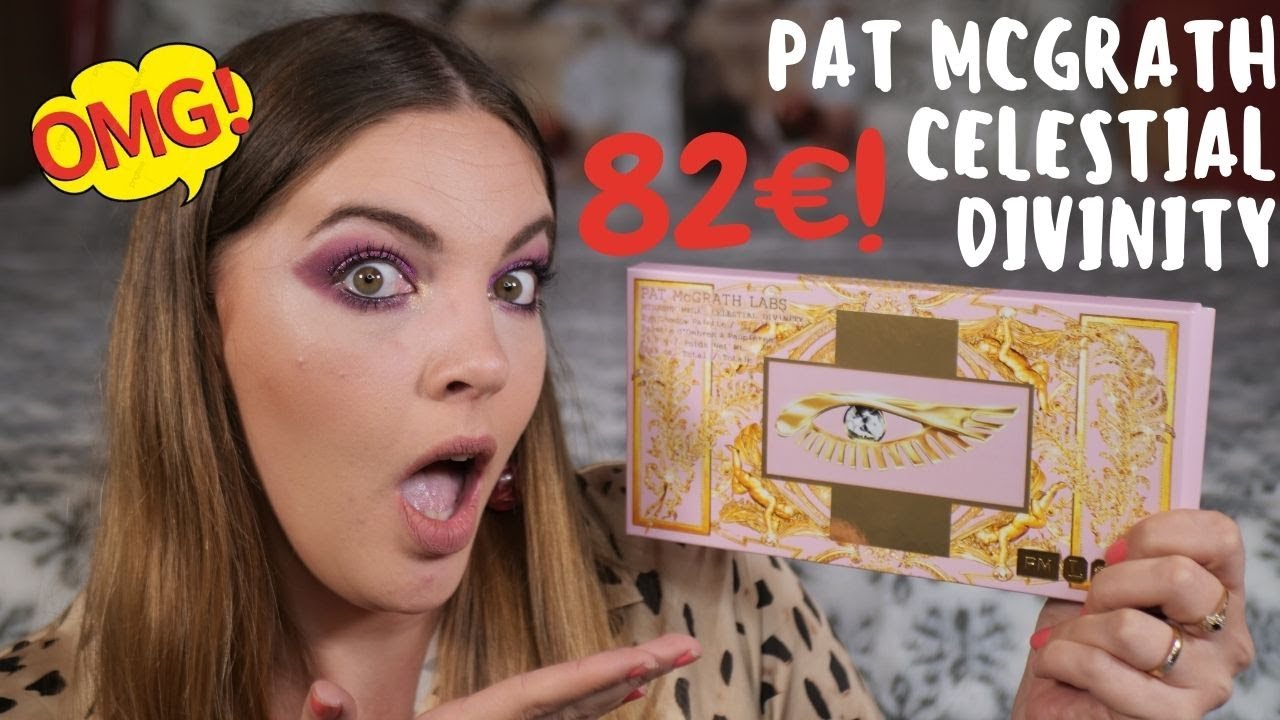 MAKEUP + EYE SWATCHES PALETTE  CELESTIAL DIVINITY - Pat McGRATH ENFIN ACCESSIBLE ??? 🤔