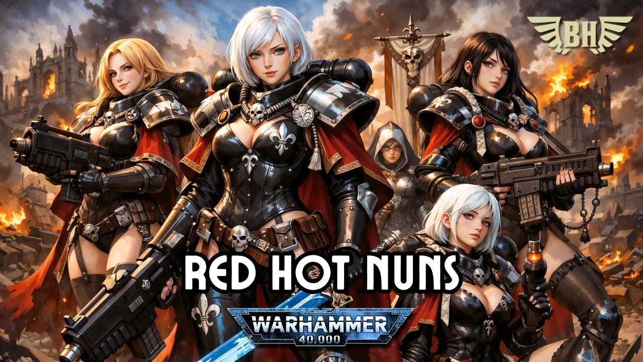 Red Hot Nuns - a guardsman drinking song inspired by Warhammer 40K | Sororitas fantasy