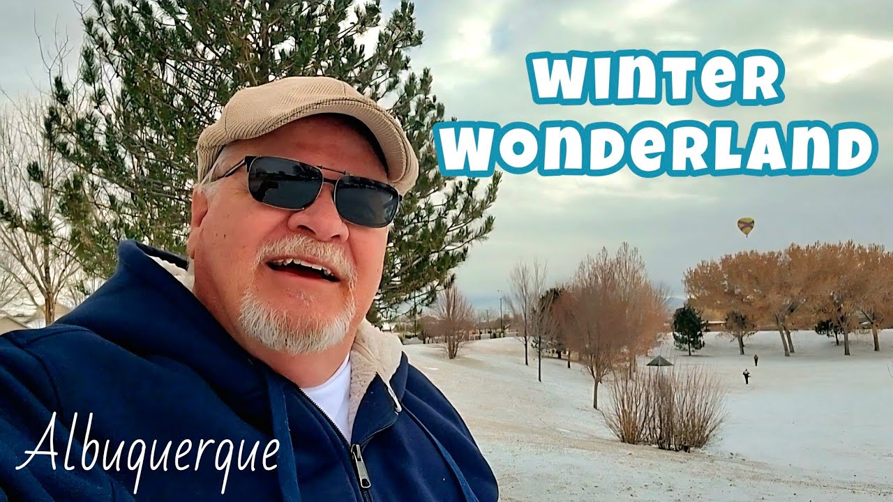 Playing in the Rare Albuquerque Snow | Visiting City Parks