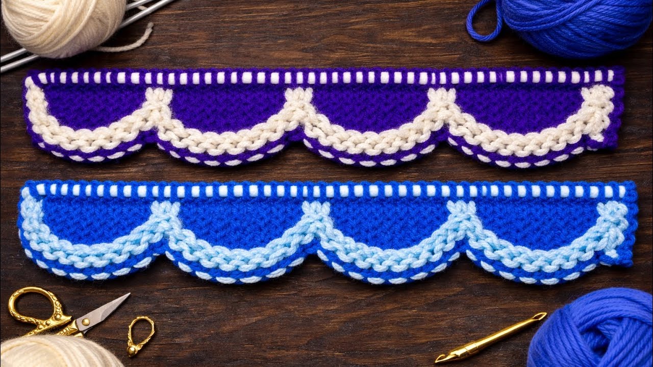 ✨💯 Brilliant 💝 & glorious 💖knitting 🧶 unique 💕and  simple ⭐pattern 🌟 for beginners❤️|How to make? 💞