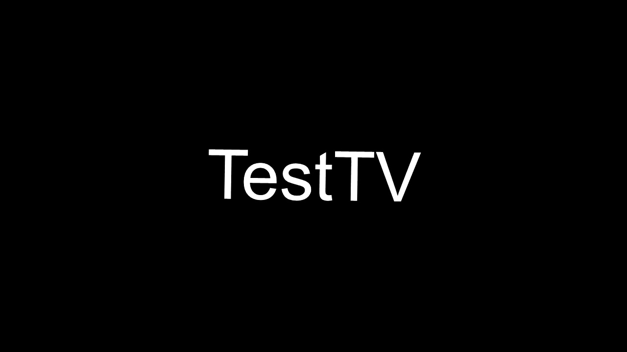 Another TestTV Logo (2014, Widescreen Variant)