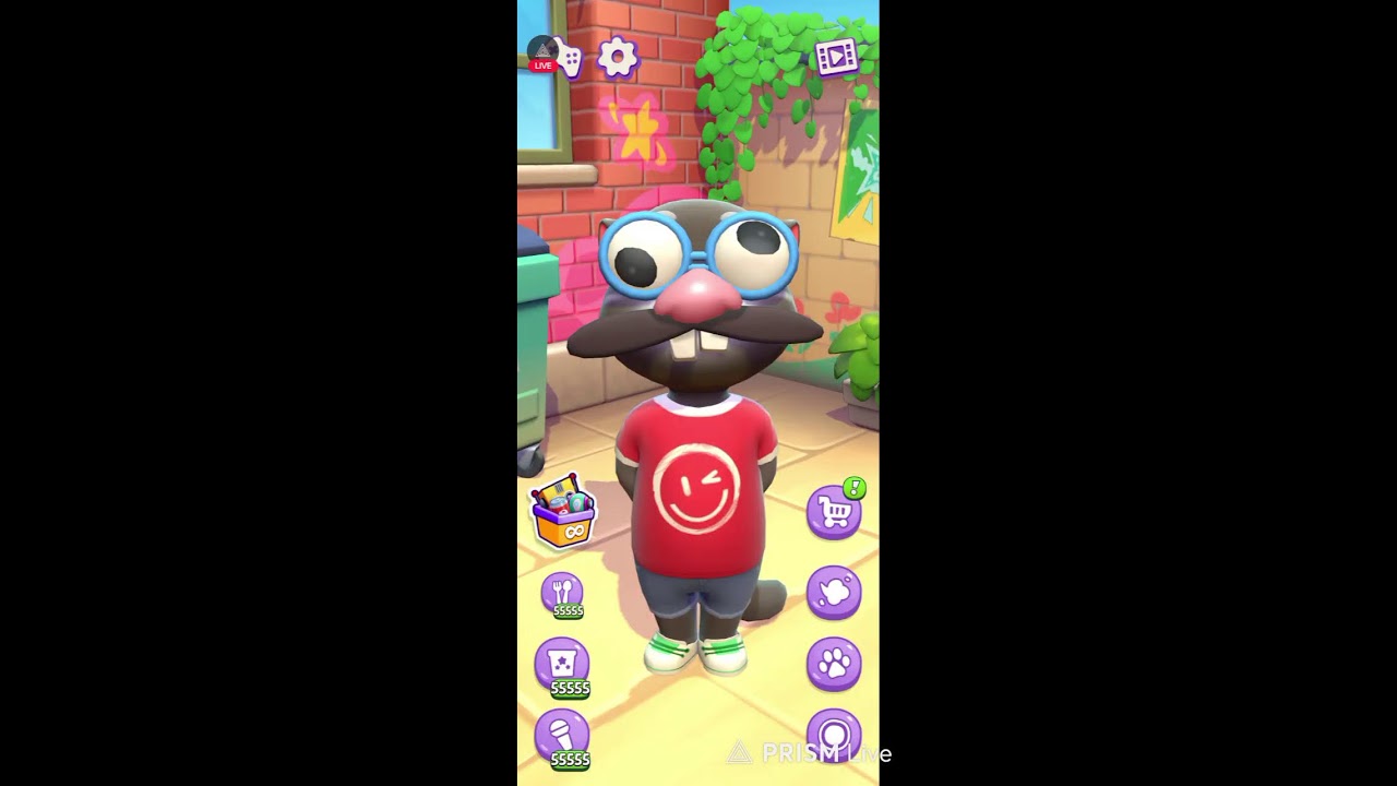 Talking Tom Live is Funny #talkingtom #talkingtom2 #funnycat