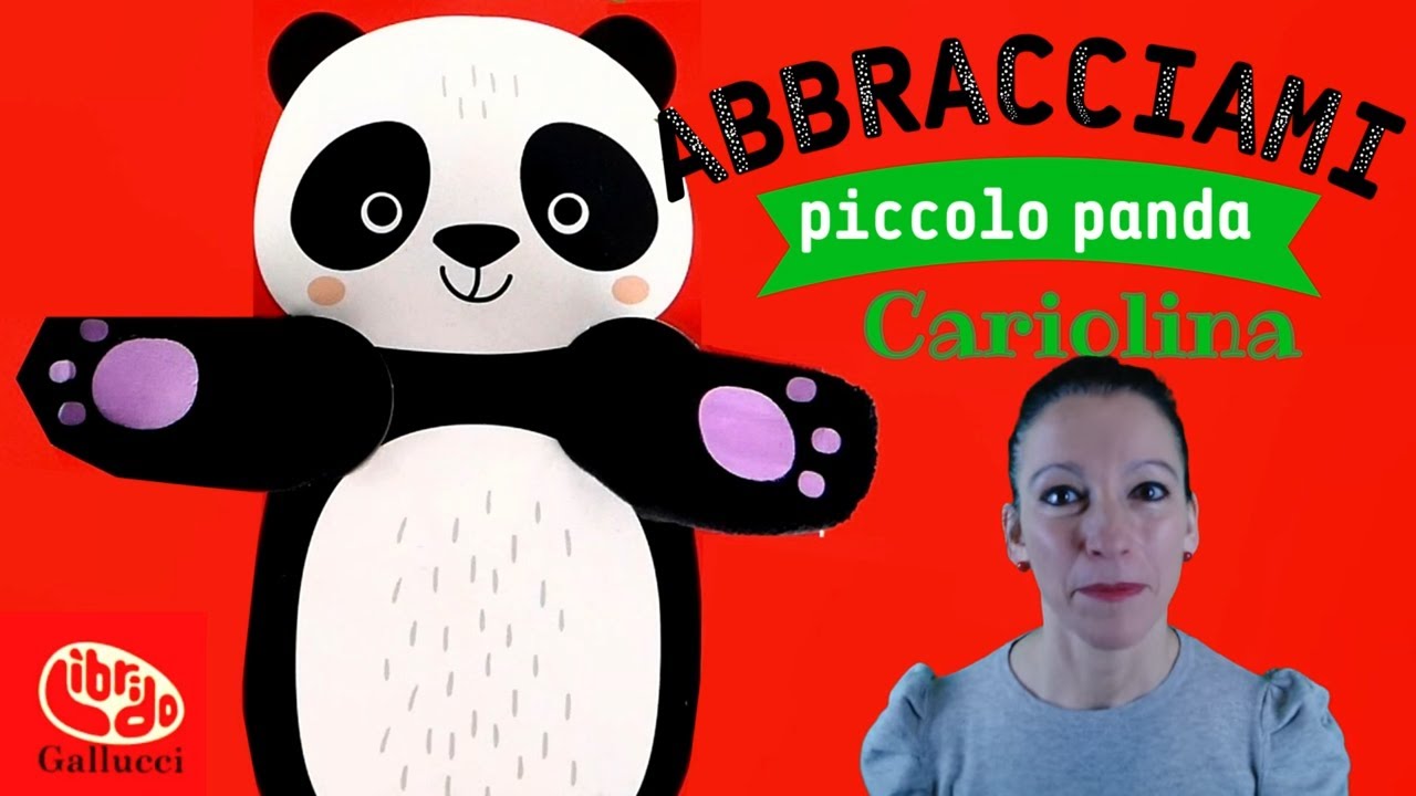 Abbracciami piccolo panda storie animate Cariolina