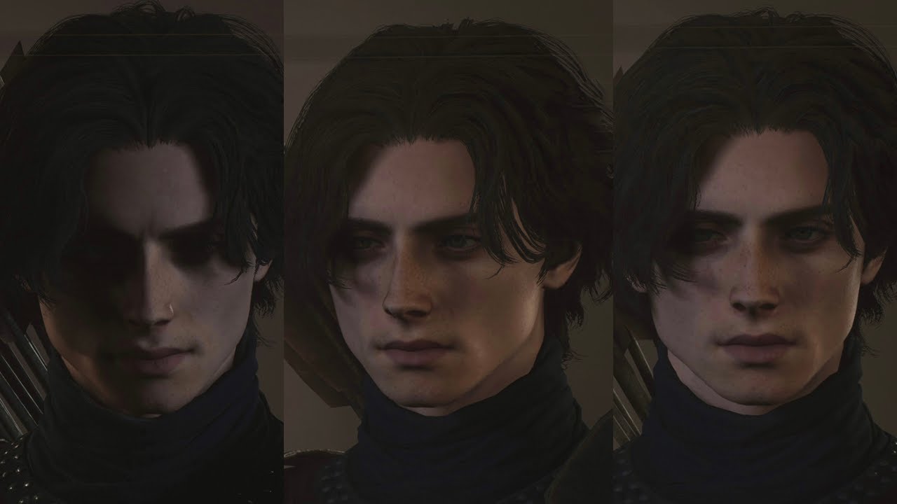 Dragon's Dogma 2 Timothée Chalamet Male Character Creation ドラゴンズドグマ2