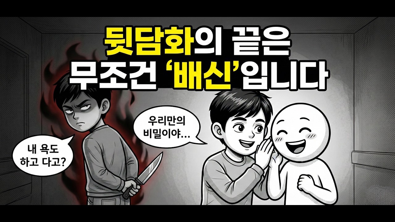 남 욕할 때 내 평판이 바닥나는 소름 돋는 심리: 당신만 모르는 '자발적 특성 전이'의 비밀