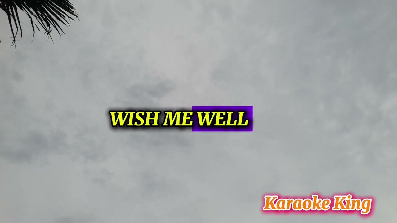 WISH ME WELL KARAOKE VERSION|| @OfficialTimiDakolo||@SaregamaKaraoke ||@karafun||Timi Dakolo||