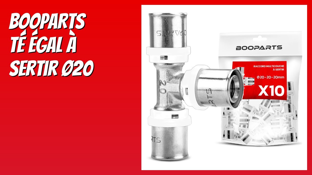 AVIS (2026) : BOOPARTS Té Égal à Sertir Ø20. DÉTAILS