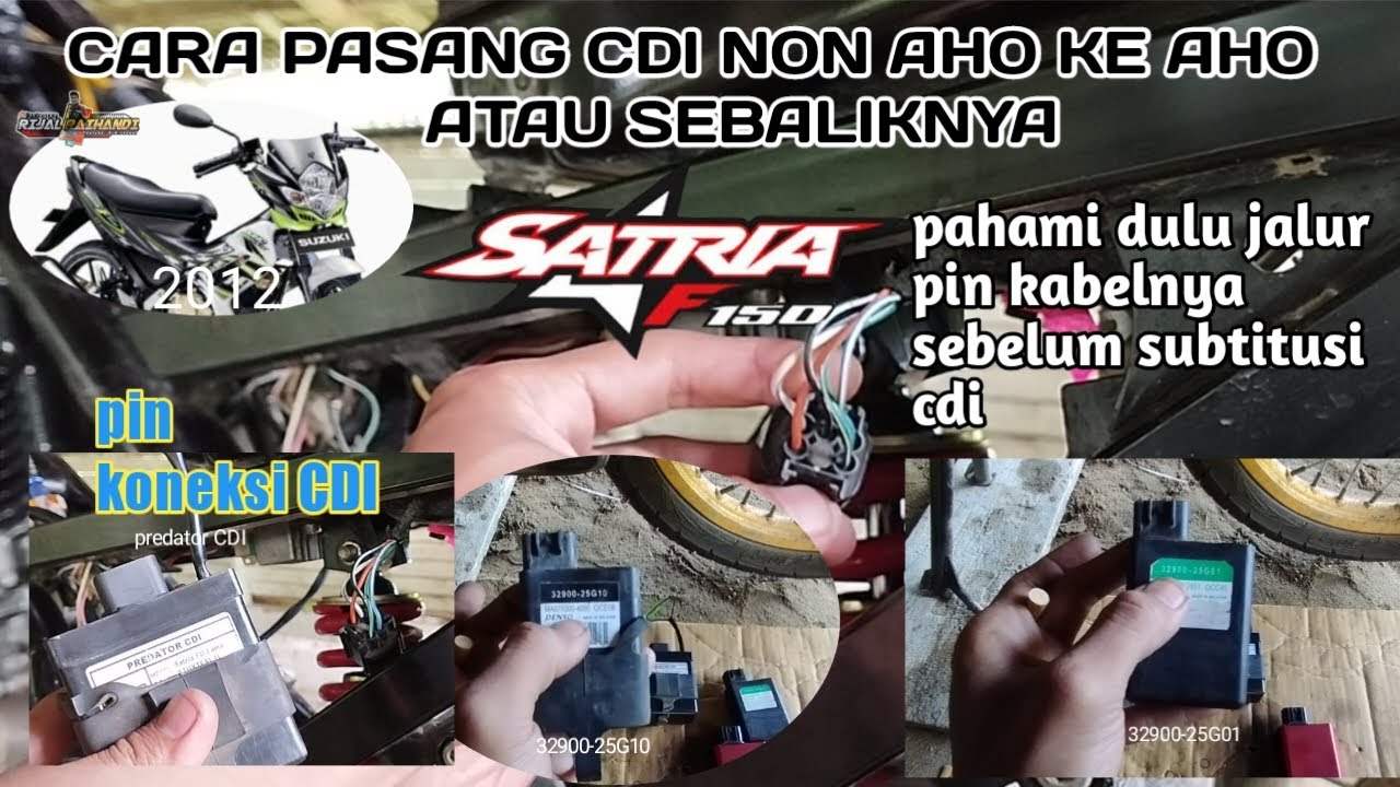 Cara pasang cdi non aho ke satria fu aho 2012  #satriafu #tutorial #raiderr150 #cdisatriafu