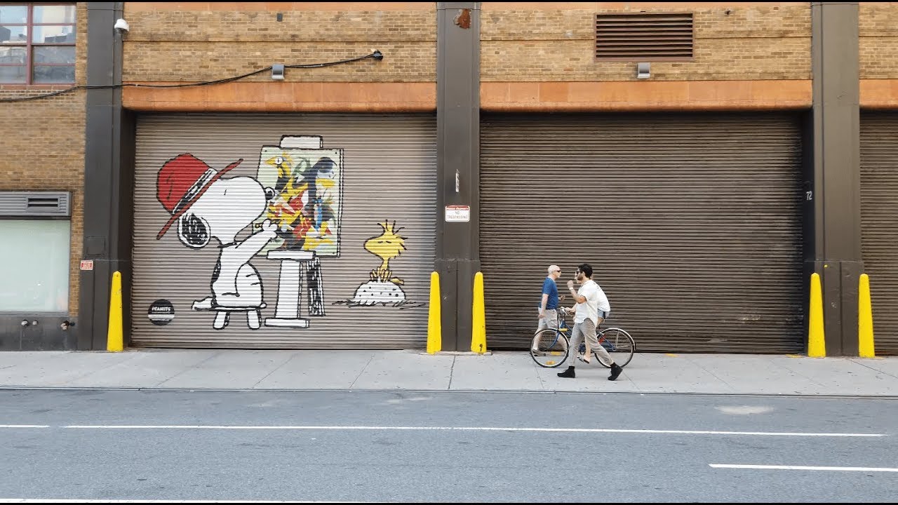NYC Walk ⁴ᴷ⁶⁰ : Walking in Hudson Square - Manhattan New York