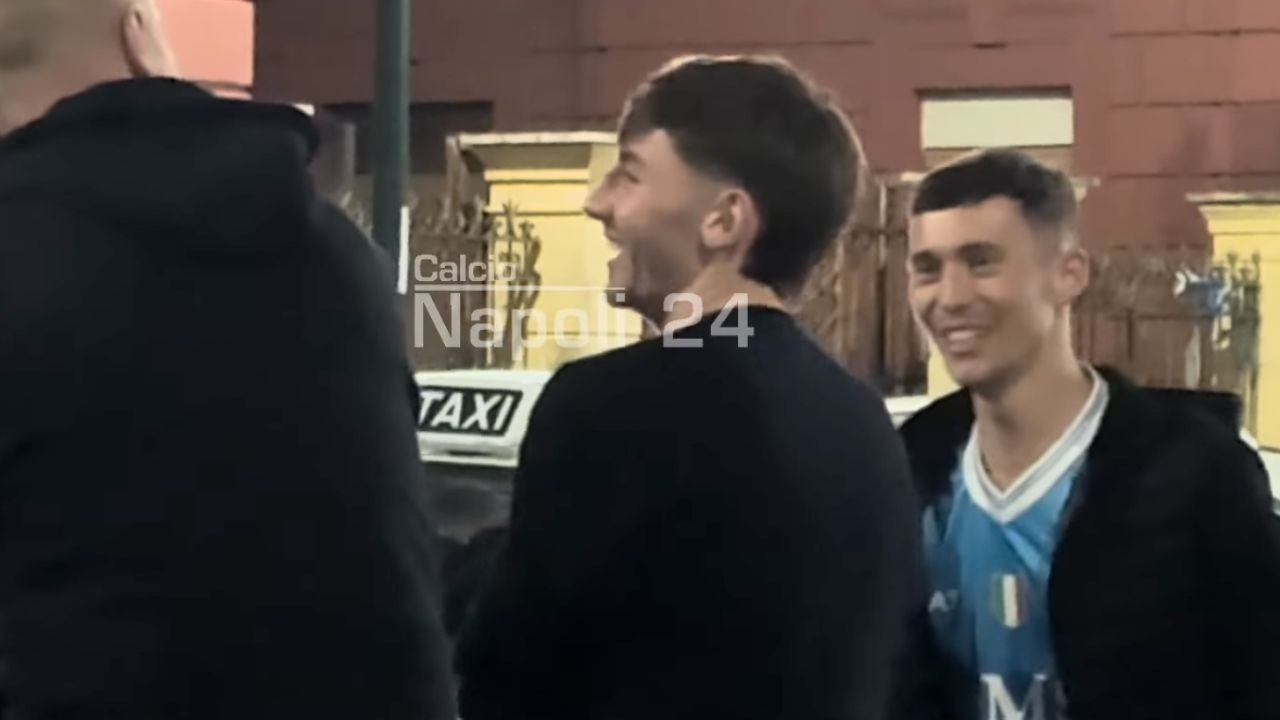 Sorpresa GILMOUR, guardate cosa fa dopo NAPOLI-ROMA 🤝🏴󠁧󠁢󠁳󠁣󠁴󠁿