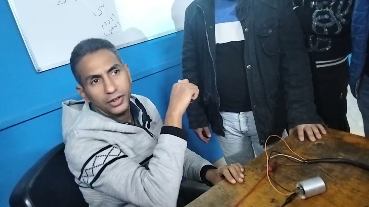 الدائرة الكهربائية لمروحة التكييف الشباك