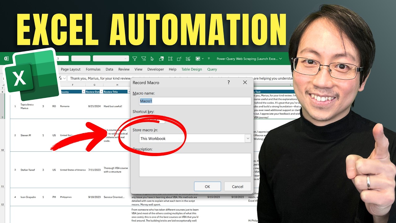 Excel Macros & VBA for Beginners