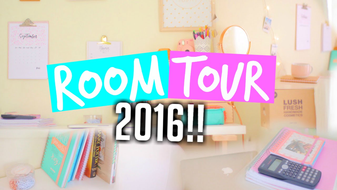 ROOM TOUR 2016!! || Makeupgirl21