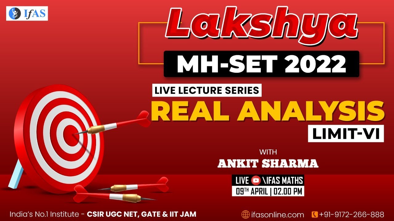 MH-SET 2022 Real Analysis | Limit - 4