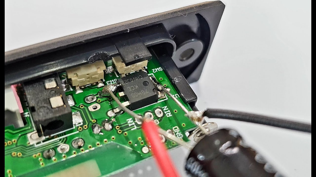 COMO CONCERTAR O DECODIFICADOR MP3 QUE NÃO LIGA