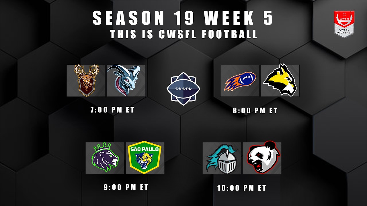 CWSFL | Season 19 Week 5 | Sao Paulo @ Richmond