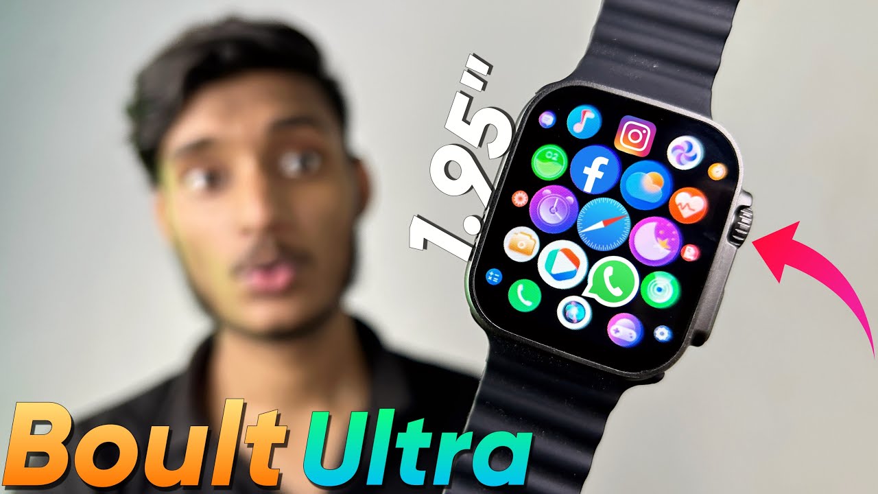 Boult Crown 🔥Smartwatch with 🤯Bluetooth Calling, 1.95 inch Hd | Boult Crown X 2.0 vs Boult Crown
