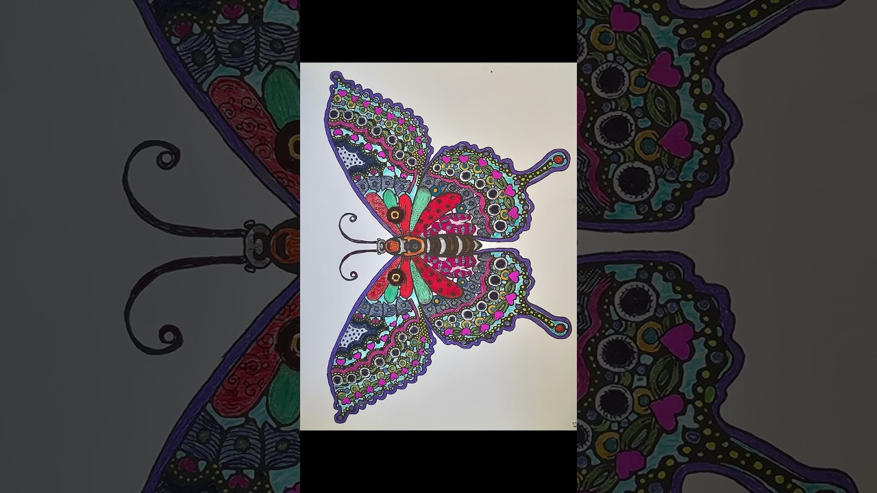Buddy color with @coloringdec . #coloring #adultcoloring