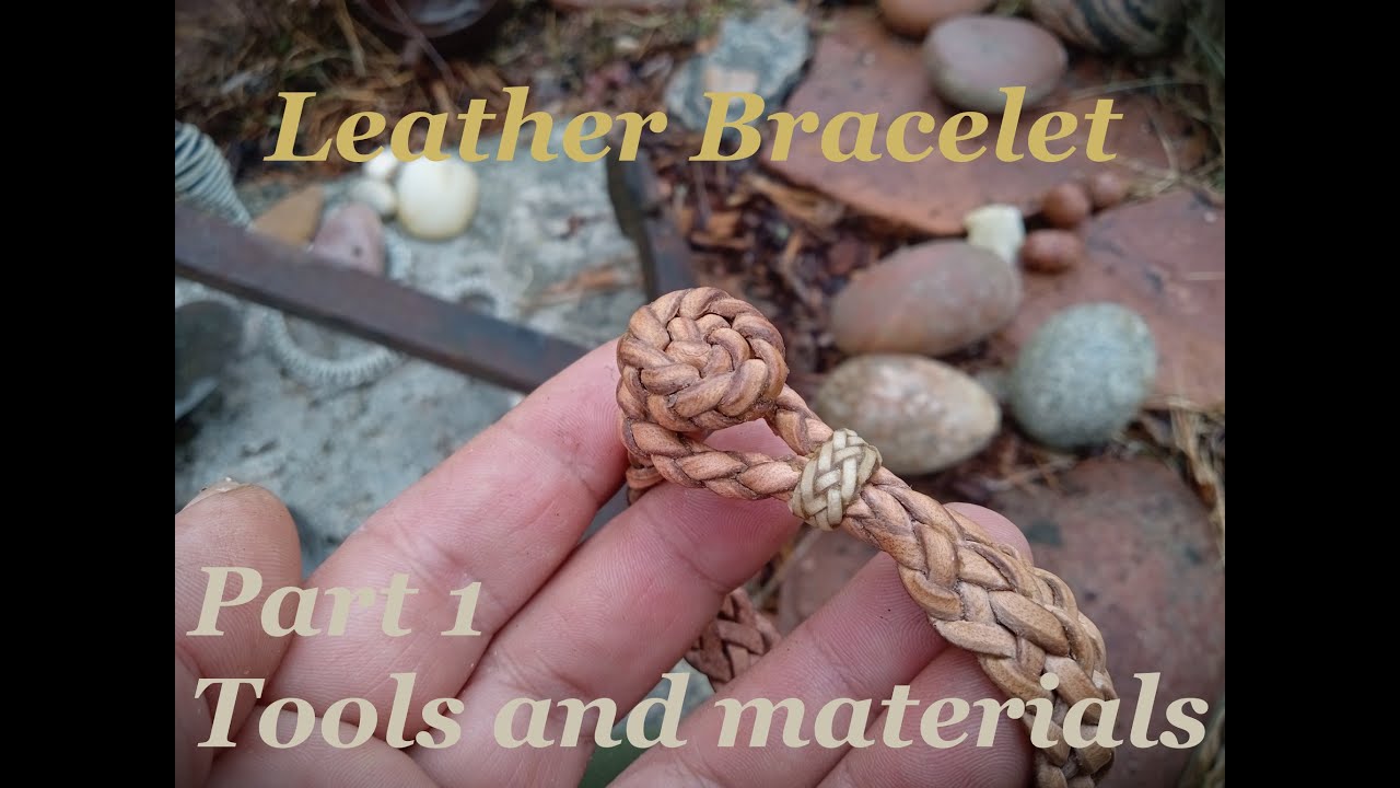 Leather bracelet - Part 1 - Cutting laces