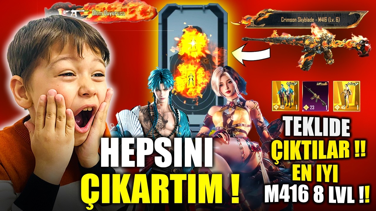 HAMZA YENİ M4 KUTU AÇILMINDA YİNE YAPTI ŞOVUNU