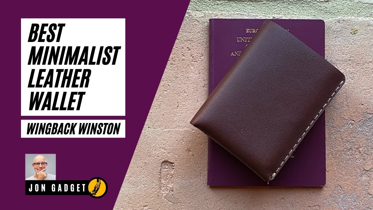 Best Minimalist Leather Wallet - Wingback Winston Review 2021